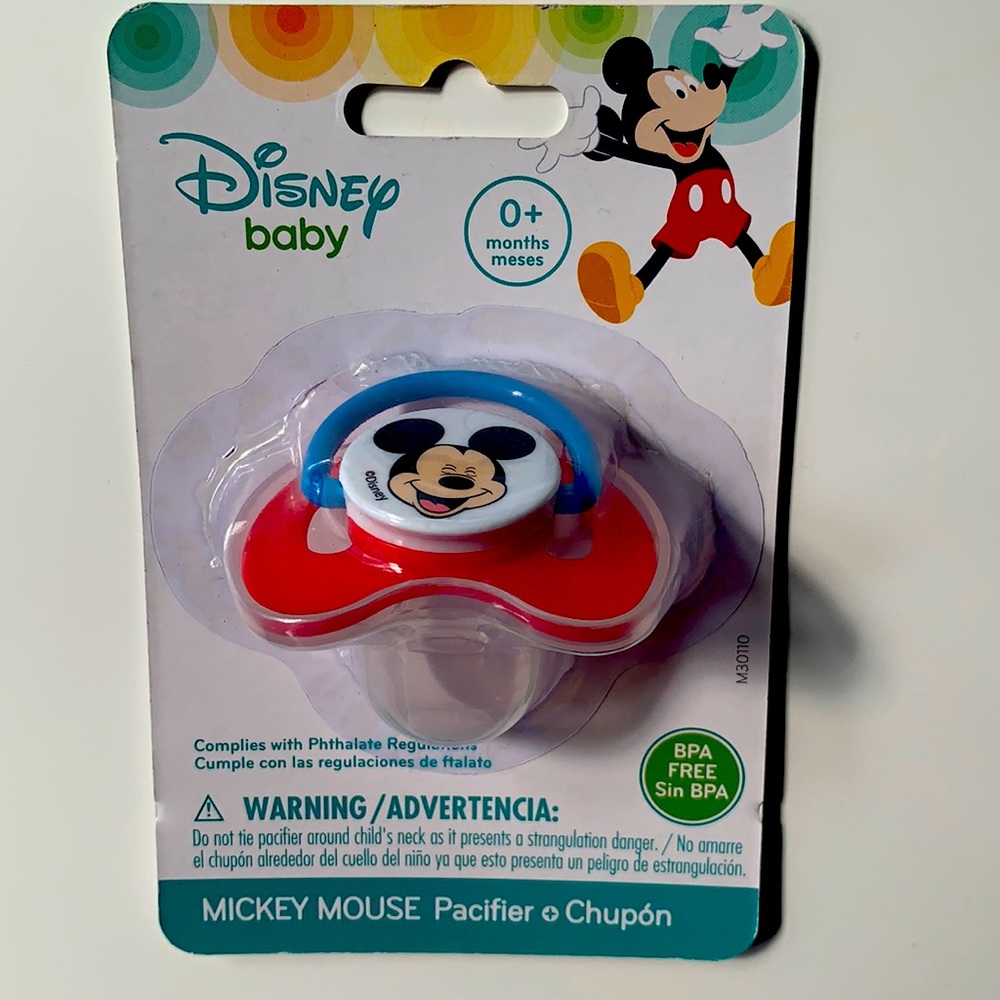 NWT Disney Mickey Mouse Pacifier